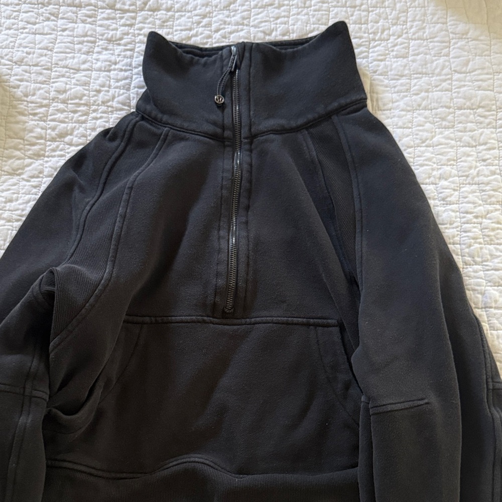 Lululemon black Half-Zip Pullover Sweatshirt size M/L